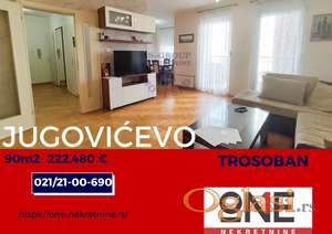 Predstavljamo Vam komforan, trosoban stan fenomenalnog rasporeda na Jugovićevu.